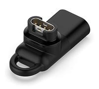 LOKEKE Type C Charger Adapter Compatible with Garmin, USB C to Smartwatch Charging Charger Adapter Converter, Compatible with Garmin Fenix 7 7X 7S Instinct 2/2S Forerunner 945 745 935(Black)
