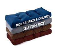 Lokex Custom Bench Cushion, Bench Cushion Indoor/Outdoor Furniture, High Resilience & Anti-SlipWindow Seat Cushion, Custom Size and Color Bench Seat Pad