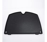 LOKHING 6558 32 x 21.84 cm Grill Parts Cast Iron Cooking Griddle Plate for Weber Q100 & Q1000 Series Q120 & Q1200 Stand Series q 1400 Weber Gas Grills Replacement Parts Accessories