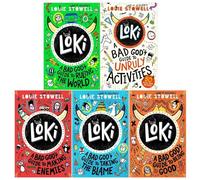 Loki A Bad God's Guide Series Collection 5 Book Set (A Bad God's Guide To Taking The Blame, To Being Good, To Ruling the World, To Making Enemies, To Unruly Activities) By Louie Stowell