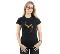 Loki Agent Of Asgard Helmet Cotton T-Shirt Marvel Black M