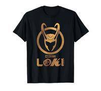 LOKI-Bronze Horn Logo POCKET T-Shirt