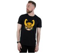 Loki Close Up T-Shirt Marvel Black XXL