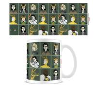 Pyramid International Marvel Loki Mug in Presentation Gift Box (Loki Variants Illustration Design) 11oz Ceramic Mug, Coffee Mugs for Women and Men - Official Merchandise, White