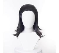 Loki Cosplay Wig Loki Black Synthetic wig for Halloween Party Accessories Wigs + Wig Cap