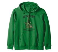 Loki-gator, Alligator Loki Original Design Zip Hoodie