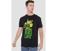 Loki Men's St Patrick'S Day Day T-Shirt Black | Size: Medium Loki Black M