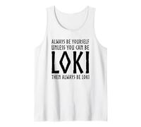 Loki Norse Mythology Pagan Viking Trickster God Funny Tank Top
