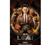 Loki Poster TV Series Marvel Comics Superhero Photo Wall Art Picture Poster A4