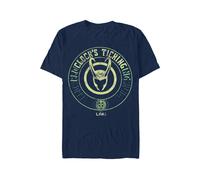 Loki - TickTock Navy - T-Shirt - blue - XL - 100% Cotton,Jersey XL