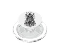 Loki Trickster God Norse Serpent Rune Mythology Artwork PopSockets PopGrip for MagSafe
