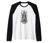 Loki Trickster God Norse Serpent Rune Mythology Artwork Raglan Baseball Tee