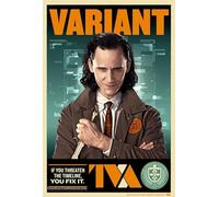 Loki TV Series Poster Wall Art A4 Size Version 5