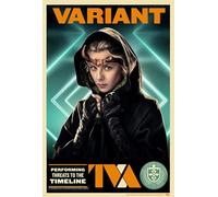 Loki TV Series Poster Wall Art A4 Size Version 7