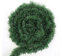 LOKIPA Christmas Green Garland Decorations ,50Feet/15.5 M Home Garden Artificial Greenery Decorations for Christmas Holiday Decoration