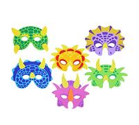 LOKIPA Dinosaur Foam Masks For Kids,12Packs