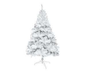 LOKIPA White Christmas Tree,6ft Artificial Christmas Tree with 700Tips and Metal Stand
