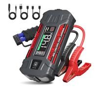 LOKITHOR J401 Portable Lithium Jump Starter, 2500Amp 20000mAh 12V Jump Box for Upto 8.5L Gas and 6.5L Diesel Engines with 100W Two-Way Fast Charging, Car Battery Booster Pack with Smart Digital Screen