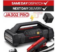 12v 3000A Car Battery Booster Jump Starter Air Compressor LOKITHOR JA302+Charger