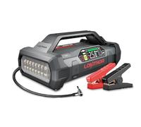 LOKITHOR JA401 3750A Jump Starter Power Bank with 150 PSI Compressor, 12 V Car Jump Starter with 60 W Two Way Quick Charge, Battery Booster for 10.0 L Petrol and 8.0 L Diesel, LED Torch
