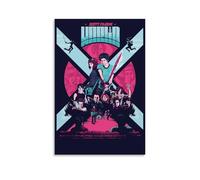 LOKJKOEQ Scott Pilgrim Vs The World Comics Art Poster Decorative Painting Canvas Wall Art Living Room Poster Bedroom Painting 08 x 12 Inch (20 x 30 cm)