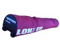 LOKKER Extra Long Double Ski Bag with Wheels for 180cm skis