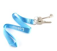 Lokko Lanyard Keyring for Radar Keys/Disabled Keys UK/Keychain Keys - comes with easy-clip keyring. Sky Blue. Disability Lanyard
