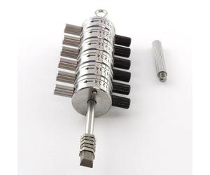 Lokko Tibbe Lock Pick Key for Ford Doors - Master Key for Transit, Mondeo, Focus etc. - Professional Locksmith Tool, Lock Picks and unlocks Van Doors if You've Forgotten Your Door Key