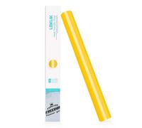 LOKLIK Yellow Heat Transfer Vinyl Roll, 30.5 x 180cm - Iron-On HTV for T-Shirts & Fabrics - Durable Machine Washable Craft Vinyl for Use with Heat Press Machines