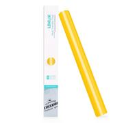 LOKLIK Heat Transfer Vinyl Roll, 30.5 x 180cm - Yellow | Iron-On HTV for T-Shirts and Fabrics, Durable Machine Washable Craft Vinyl for Use with Heat Press Machines