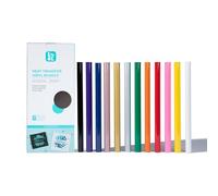 LOKLIK Heat Transfer Vinyl Roll Bundle, 30.5 x 90cm - Multicolour 12 Pack