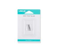 LOKLIK iCraft Replacement Deep-Point Blades for Vinyl Cutting - 60° Standard Crafting Blades Compatible with LOKLIK iCraft Cutting Machines - 2 Pack