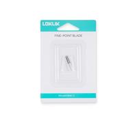 LOKLIK iCraft Replacement Fine-Point Blades for Vinyl Cutting - 45° Standard Crafting Blades Compatible with LOKLIK iCraft Cutting Machines, 2 Pack