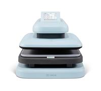 LOKLIK Impress™ Auto 2-Smart Heat Press Machine - T-Shirt Printing Machine for Sublimation Printing with Large 38 x 38 cm Plate - HTV Heat Transfer Sublimation Vinyl - Bubble Blue