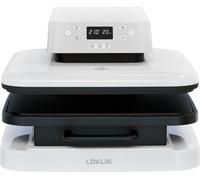 LOKLIK ImPress Auto Heat Press - White, White