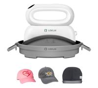 LOKLIK ImPress Hat Heat Press - White