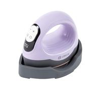 LOKLIK Mini Heat Press - Portable Heat Transfer Vinyl Machine for Sublimation Printing with Curved & Flat Plates, Flexible Temperature Settings & Digital Display - HTV Craft Heatpress Machine, Purple