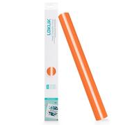 LOKLIK Orange Heat Transfer Vinyl Roll, 30.5 x 180cm - Iron-On HTV for T-Shirts & Fabrics - Durable Machine Washable Craft Vinyl for Use with Heat Press Machines