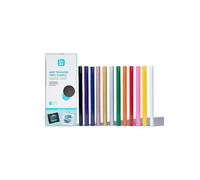 Loklik Pack of 12 HTV Vinyl Roll Bundles Black