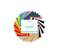 Loklik Pack of 36 HTV Vinyl Sheet Bundles Black