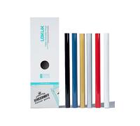 LOKLIK Heat Transfer Vinyl Roll Bundle, 30.5 x 180cm - Iron-On HTV for T-Shirts & Fabrics - Durable Machine Washable Craft Vinyl for Use with Heat Press Machines, Multicolour 6 Pack