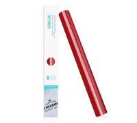 LOKLIK Red Heat Transfer Vinyl Roll, 30.5 x 180cm - Iron-On HTV for T-Shirts & Fabrics - Durable Machine Washable Craft Vinyl for Use with Heat Press Machines