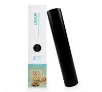 LOKLIK Self Adhesive Vinyl Roll, 30.5 x 180cm - Glossy Black