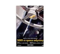 LOKLNEYK 2001 A Space OdysseyModern Wall Art Poster Minimalist Print for Living Room Bedroom Office A Simple Yet Striking Decor for Modern Homes16x24inch(40x60cm) Unframe-style