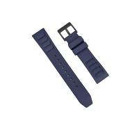 LOKLNEYK 20mm 22mm Fluororubber Quick-release Watchband Fit For Richard Mille(Blue 2,22mm)