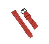 LOKLNEYK 20mm 22mm Fluororubber Quick-release Watchband Fit For Richard Mille(Red 2,20mm)