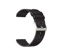 LOKLNEYK 22mm Genuine Leather Strap Suitable Fit For Xiaomi Watch S1 Pro/Color 2(Black red,For Xiaomi Watch S1)