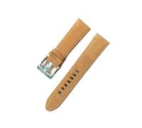LOKLNEYK 22mm Mate Genuine Leather Watch Band Replace Fit For Montblanc Watchband Strap Wrist Loop Belt Bracelet Men And Women(Brown with buckle)