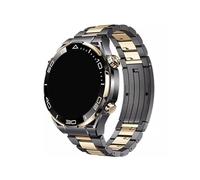 LOKLNEYK 22MM Titanium Quick Fit Strap Fit For Huawei Watch 4 Pro/ GT4 46MM 3 Pro(Gray Gold,For Huawei Watch 4)