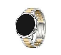 LOKLNEYK 22MM Titanium Quick Fit Strap Fit For Huawei Watch 4 Pro/ GT4 46MM 3 Pro(Silver Gold,For Huawei Watch 4)